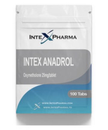 Intex Pharma Anadrol 25mg x 100 tabs