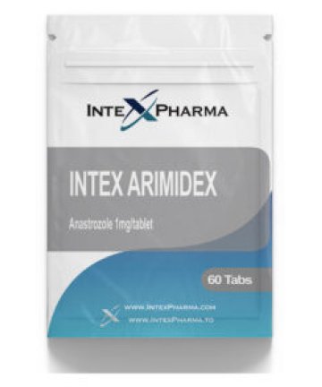 Intex Pharma Arimidex 1mg x 60 tabs (Anastrazole)1