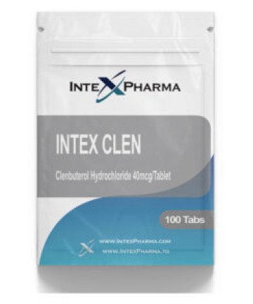 Intex Pharma Clenbuterol (Clen) 40mcg x 50 tabs