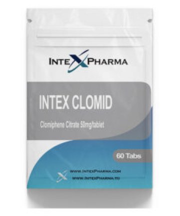 Intex Pharma Clomid 50mg x 60 tabs
