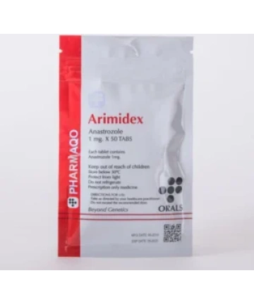 Pharmaqo Labs Arimidex 50 tabs x 1mg