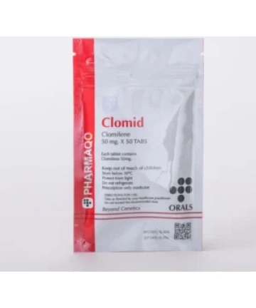 Pharmaqo Labs Clomid 50 tabs x 50mg
